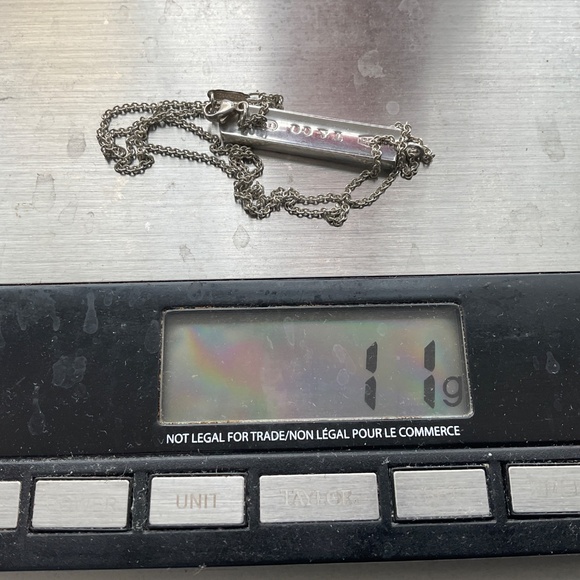 Authentic Tiffany bar necklace - Picture 5 of 9
